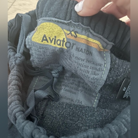 Aviator Nation NWT sweatpants joggers xs - Picture 7 of 11